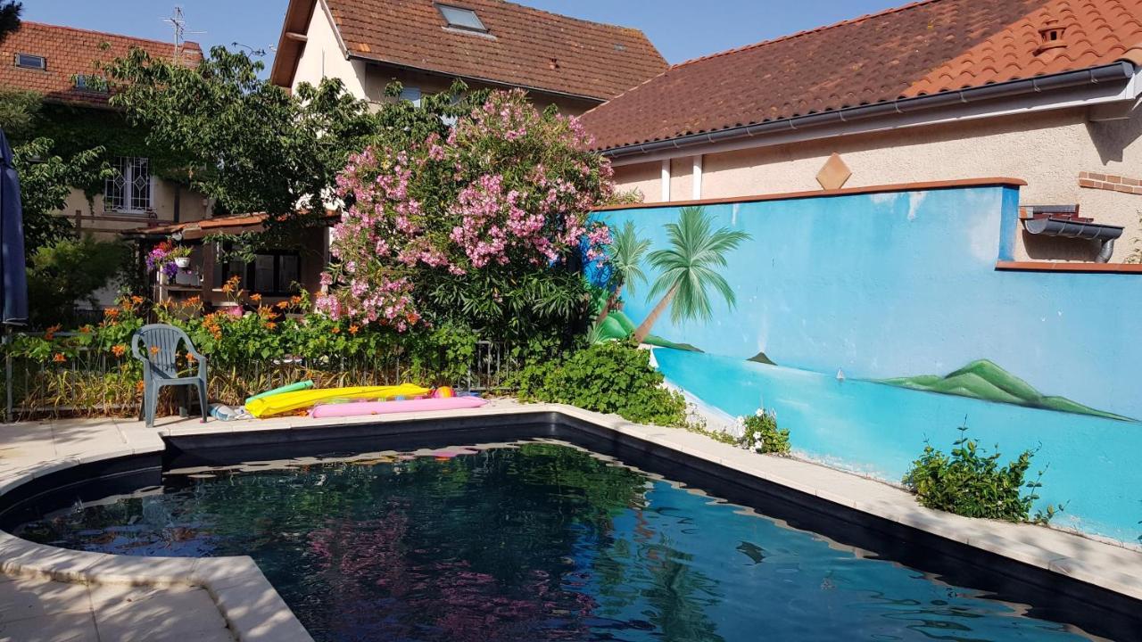 Appart Independant, 1 Lit Deux Personnes Et 1 Appoint Piscine Jardin Direct Gare Aeroport Et Jardin Toulouse Exterior foto